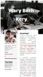 Mobile Screenshot of marybethkery.com